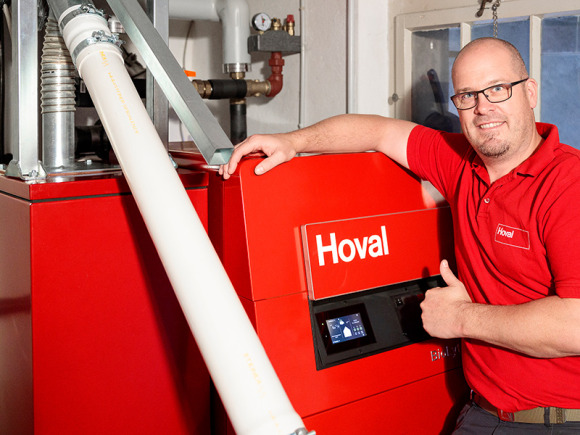 Riscaldamento a pellet di biomassa riferimento_Hoval